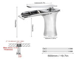 Household Lead Free Copper Basin Water Faucet Kit Hot Cold Water Tap Bathroom Accessory V1294-YM0901-3112200066411