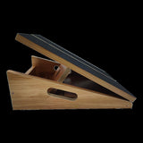 Wooden Slant Exercise Board With Adjustable Incline And Non-Slip Surface V63-836991