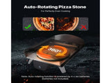 Outdoor Pizza Oven, 12 in Wood Fired Pizza Ovens, Pellet Pizza-Stove with Thermometer & Electric V952-BXPSLDNZWDJPCLPZU001V9