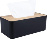 Tissue Box Cover,Tissue Holders,Tissue Box Holder for Bathrooms,Bamboo Cover Plate,Home and V1259-DP01-A-3224