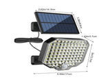 Garden Lamps Solar Wall Outdoor With Remote Control 16.4ft Cord Separate Solar Panel Solar LED V1370-AZ4-17429