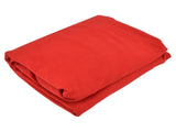 Stretch Spandex Table Cover Good Elasticity Washable Reusable Red Stretchable Tablecloth with 4 V1294-YM0523-3118220044513