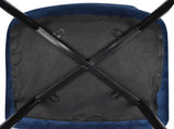 Levede 4x Dining Chairs Kitchen Velvet Blue CH1057-FL-4-BLX2