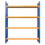 Giantz 2.4Mx2M Garage Shelving Warehouse Rack Pallet Racking Storage Shelf Blue WR-F-20246-200BO-ABC