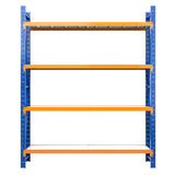 Giantz 2.4Mx2M Garage Shelving Warehouse Rack Pallet Racking Storage Shelf Blue WR-F-20246-200BO-ABC