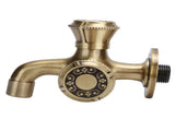 G1/2 Wall Mounted Laundry Bathroom Washing Machine Water Faucet Hot and Cold Water Tap V1294-YM0718-3112200148411