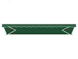 Instahut Retractable Folding Arm Awning Motorised Sunshade 5Mx3M Dark Green AWN-B-ARM-REMOTE-50X30-DKGN
