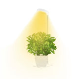 Full Spectrum LED Plant Grow Light with Telescopic Stand, Angel Ring Design, Dimmable Timer & V1341-ZY-76TZSDPE-3PCS-B
