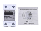 WiFi Intelligent Energy Meter Support TY APP Control Single-Phase Din Rail Smart Electricity Meter V1294-YM0901-HS7084