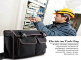 Thickened Oxford Cloth Tools Shoulder Bag Holder Organizer for Electrician Repairman V1294-YM0901-JY06665-01
