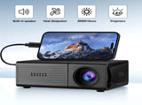 Black M3S 1080P Mini Projector AU Plug Includes Manual V1221-BLACK-M3S-1080P-MINI-PROJECTOR-AU-PLUG-INCLUDES-MANUAL