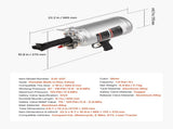 Portable Tire Bead Seater, 1.6 Gal / 6 L Air Bead Blaster, Handheld Tire Inflator Tool, 87-116 PSI V952-LTBCQXBXS6LYYTCZ8001V0