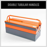 5-Tray Steel Cantilever Tool Storage Box Portable Parts Organiser Carry Holder V465-62211