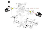 Golf Cart Delta Upper Clevis for Club Car DS 1993-Up Gas and Electric Models OEM 1016384 V1259-DP01-A-5482