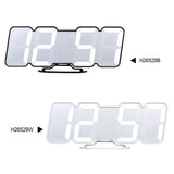 Upgraded 3D Wireless Remote Digital RGB LED Alarm Clock USB Powered Time/Temperature/Date Display V1294-YM0901-H26529W