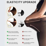 New Compression Band & One Seam Option, Sizes XS-3XL Magic Fleece Lined Leggings with Shaping Snatch V1366-AZ2-W-11453