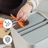18L Stackable Plastic Kitchen Trash Bin Household Classification Storage Box V1181-HO0243-NEW
