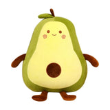 Avocado Plush Toy Soft Stuffed Animal Doll Short Plush Cotton Material for Home Car Decor Camping V1369-AZ3-W-14344