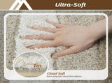 Bathroom Rugs,Ultra Soft Absorbent Bath Mat,Beige Non-Slip TPR Backing Stays in Place, Machine V1107-113-43181-BEG4