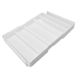Kitchen Drawer Organizer ABS Plastic Simple Versatile Drawer Divider Tray for Bedroom Vanity Office V1294-YM0901-3118240223611