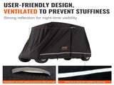 4 Passenger Golf Cart Cover, 600D Polyester Full Cover, Universal Fits for Most Brand Club Car V952-QFBSGEFCZGMD5CKQGV0
