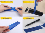 Colorful Masking Paper Tape Set with Dedicated Dispenser for Wall Painting, Edge Trimming, Labeling, V1341-ZY-CM765C97-E5