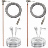 Copper Ground Rod with 40ft Female Ground Wire,Ground Rod Kit,Suitable for Ground Connection V1370-AZ4-10127