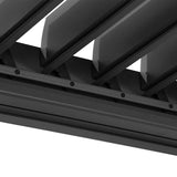 Yardtopia Elmont 3m x 3m Aluminium Adjustable Louvre Pergola V420-YTPE-ELM3-SET