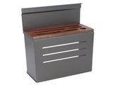 Wall Mount Cutlery Block Rack Aluminium Alloy Multifunctional Kitchen Cutlery Holder Utensil V1294-YM0901-3118240192011
