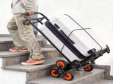 Stair Climbing Cart, 100 kg Stair-Climbing Capacity, Heavy-Duty Folding Trolley Cart with V952-ZXTCSPLCLSKH7RCTY001V0