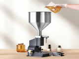 Pneumatic Paste Liquid Filling Machine, 5-50ml Bottle Filler, Bottle Filling Machine, Stainless V952-LSGYTGZJQD56YVZDOV0