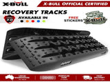 X-BULL Recovery Tracks Sand Track Mud Snow 1 pair Gen 2.0 Accessory 4WD 4X4 - Black V211-AUEB-XBST002