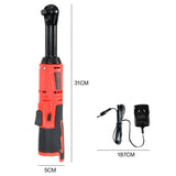 Cordless Electric Ratchet Wrench Set 12V Power Electric Ratchet Wrench 3/8inch 400 RPM Variable V985-RATCHETWRENCHES