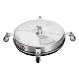 VEVOR 18" Pressure Washer Surface Cleaner 4 Wheels 4000 Max PSI 2 Extended Wands V952-GYQXJBMQJQYPD6WHPV0