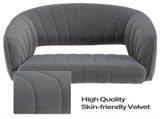 Velvet Home Office Chair- Grey V226-SW8848GY