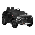 Kids Ride On Car Licensed Chevrolet Tahoe Electric Toys Horn Remote 12V Black RCAR-LS-CHEVT-TAHOE-BK