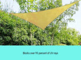 Wallaroo Triangular sail 3.6 x 3.6 x 3.6m - Sand SS-36-TRI