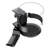 Two desktop clip-on cup holders and headphone hanger - adjustable, non-slip silicone, maximum load V888-ELOSUNG35655