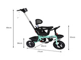 BoPeep Kids Tricycle Ride On Trike Toddler Green KD1045-GN
