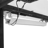 Lifespan Fitness V-FOLD Treadmill with ErgoDesk Automatic Standing Desk 1500mm in White/Black with V572-LFTM-VFOLD-E