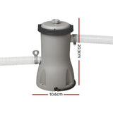 Bestway Pool Pump Cartridge Filter 800GPH 3028L/H Flowclear Filters Cleaner BW-FIL-PUMP-58386