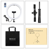 11.8 Rgbw Led Ring Light Kit With Mount Dual Phone Brackets And Remote Control V562-B7703TKP