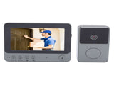 Video Doorbell Intercom System 2.4G Duplex Wireless Video Doorbell with Display Ding Dong Doorbell V1294-YM0901-3114250002711