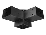 Pergola Bracket Kit, 4x4 Inch , 4 Pcs 3-Way Heavy Duty Corner Bracket V952-LPJJTZST8PCSB815I002V0