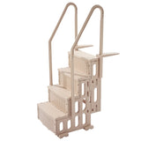 VEVOR 4-Step Taupe Robust Pool Ladder of 2 Handrails for 1219.2-1371.6 mm Pools V952-DXYCTLTSFSSL7S7BSV0