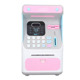 Kids ATM Savings Money Bank Large Capacity Password Safe Face Recognition Money Bank Machine for V1294-YM0716-3117220159911