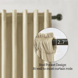 Olive Green Velvet Curtains 84 inches 2 Panels, Luxury Blackout Curtains for Bedroom Living Room V1192-AZ-W-25172
