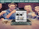 CARLA HOME K-Cup Coffee Pod Drawer for 36 Coffee Pods Storage for Home Kitchen Counter Organizer LSB-36262