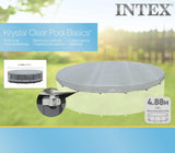 Intex Deluxe Pool Cover for 16' 4.88m Round Swimming Pools 28040 V1032-IXCOVERDELUXE16_28040