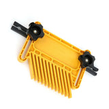 2Pcs Woodworking Feather Board Set Router Tables Saws Yellow Carpentry Aid Hand Tool Kit V1366-AZ2-W-18540